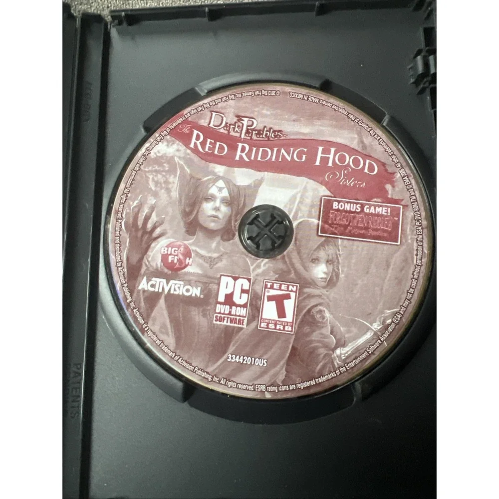 Big Fish Dark Parables The Red Riding Hood Sisters PC DVD Collector's Edition
